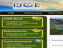 Tablet Screenshot of ijge.org